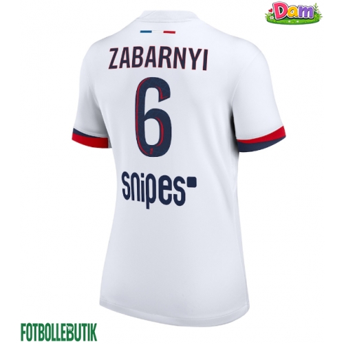 Paris Saint-Germain Illia Zabarnyi #6 Bortatröja Kvinnor 2025-26 Kortärmad